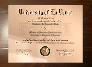 University of La Verne degree
