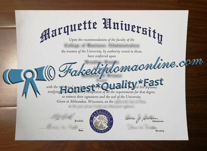 Marquette University degree