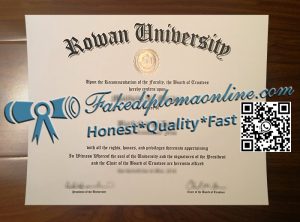 Rowan University diploma