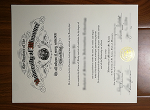 University of Missouri–St. Louis diploma