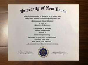 University of New Haven diploma