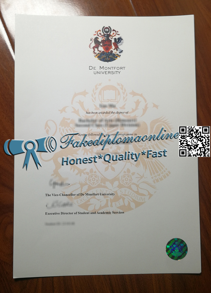 De Montfort University degree