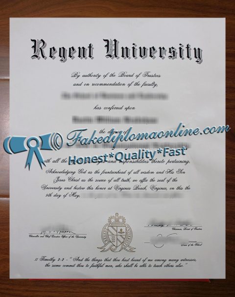 I Would Like To Order A Fake Regent University Degree In Virginia
