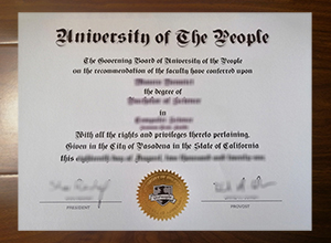 UoPeople diploma