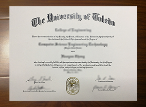 University of Toledo diploma