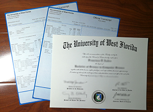 UWF diploma and transcript