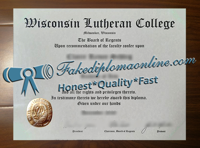 Wisconsin Lutheran College degree