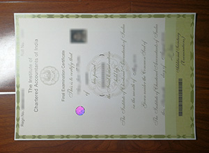 Indian CA certificate