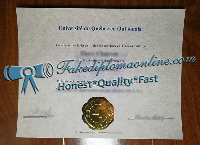 Université du Québec en Outaouais diploma