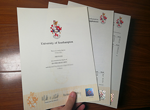 University of Southampton degree and transcript