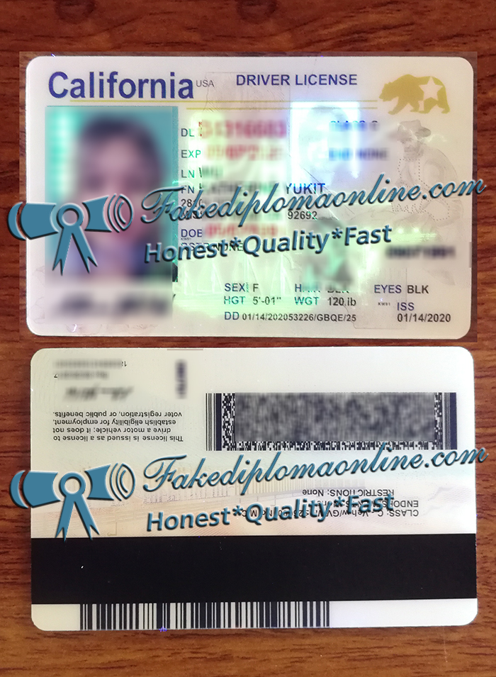 California driver license