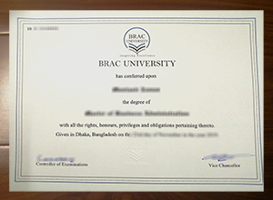 BRAC University degree