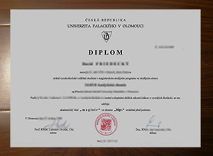 Univerzita Palackého v Olomouci diploma