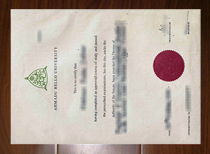 Ahmadu Bello University diploma