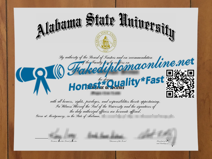Alabama State University degree