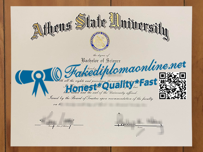 Athens State University degree