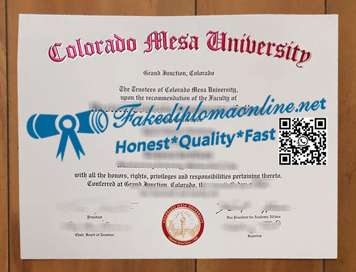 Colorado Mesa University degree