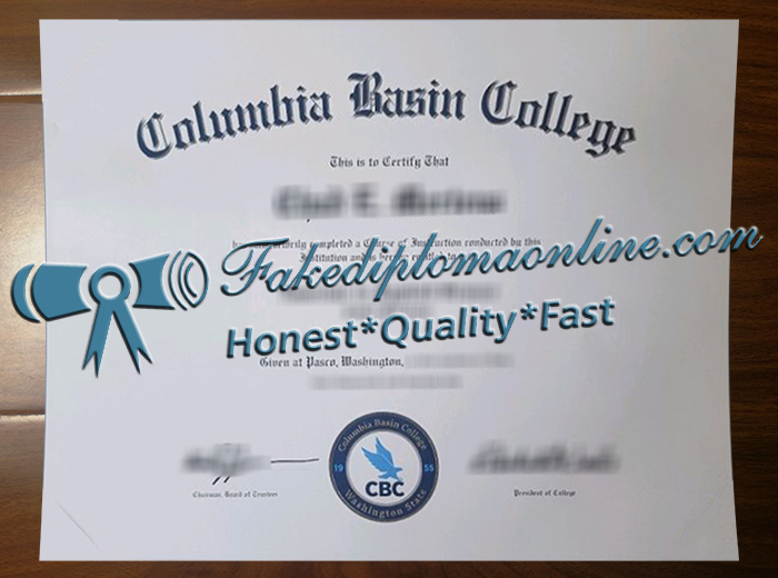 Columbia Basin College diploma