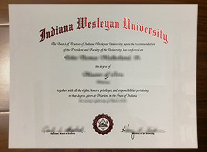 Illinois Wesleyan University diploma
