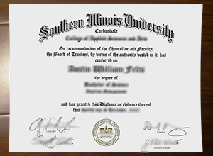 Southern Illinois University Carbondale diploma