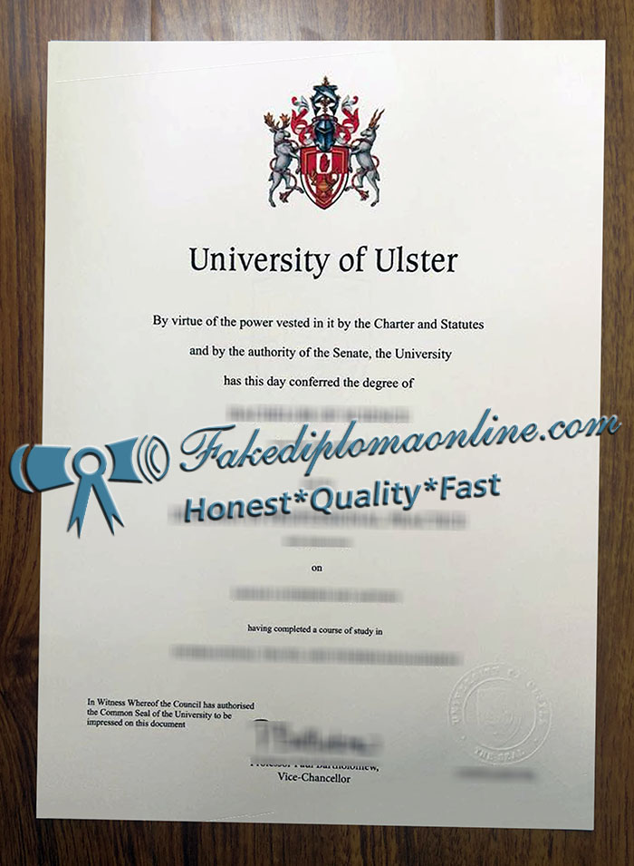 Ulster University diploma