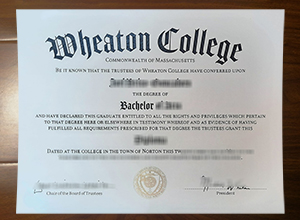 Wheaton College degree