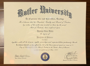 Butler University degree