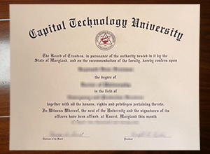 Capitol Technology University degree
