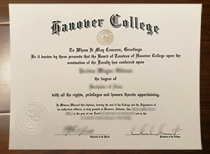 Hanover College degree