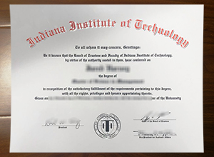 Indiana Institute of Technology degree