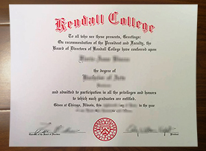 Kendall College diploma