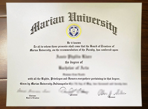 Marian University degree