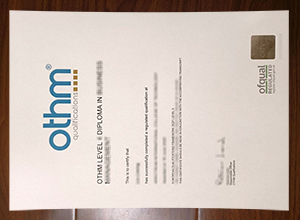 OTHM Qualification Diploma