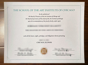 School of the Art Institute of Chicago degree