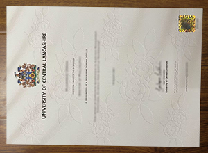 University of Central Lancashire diploma