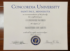 Concordia University St. Paul degree