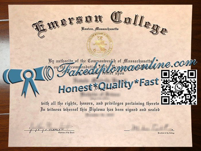 Emerson College degree