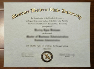 Missouri Western State University degree