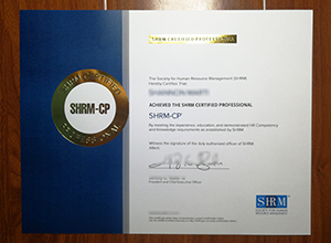 SHRM HR certification