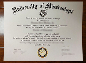 University of Mississippi degree