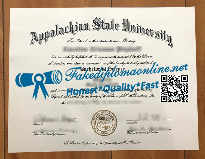 Appalachian State University degree