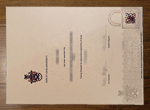 York St John University diploma