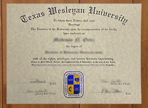 Texas Wesleyan University degree