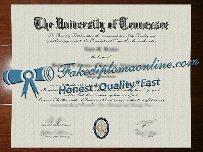 University of Tennessee at Chattanooga diploma