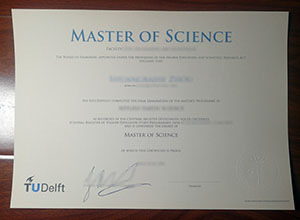 Delft University of Technology diploma