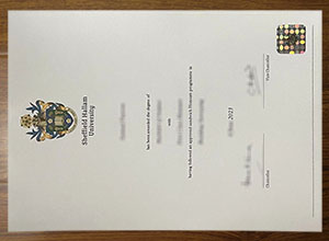 Sheffield Hallam University diploma