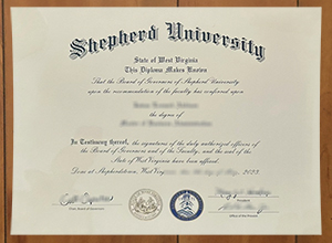 Shepherd University degree