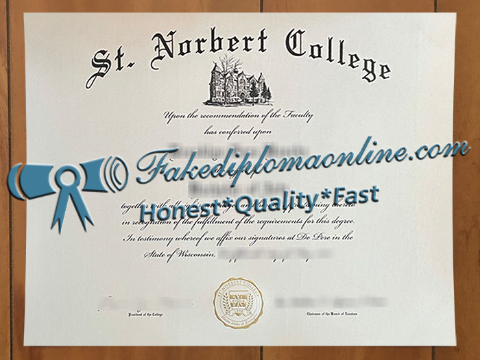 St. Norbert College diploma