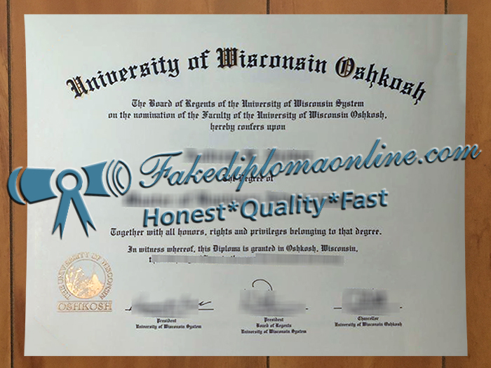 University of Wisconsin-Oshkoshy degree