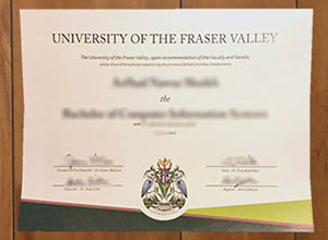 University of the Fraser Valley degree